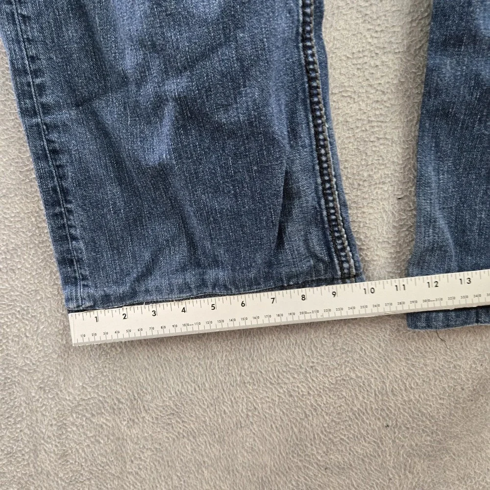 VINTAGE True Religion Men Jeans‎ 34 Blue Denim Billy Giant Big T Baggy 90s USA